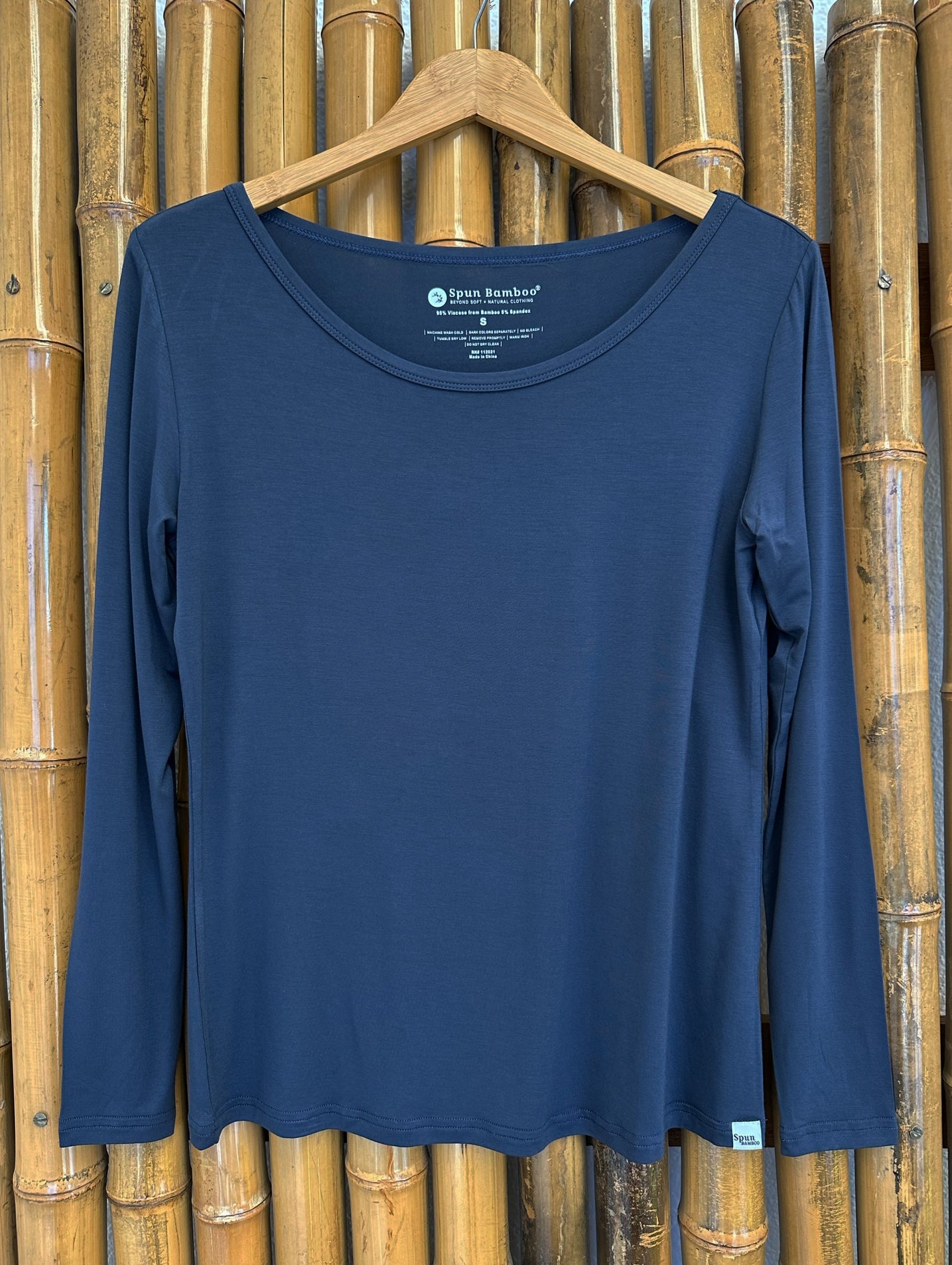 Women's Bamboo Lounge Long Sleeve T-Shirt - P's One-Stop Shop 