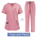 Women's Medical Scrub Uniform Set - P's One-Stop Shop 