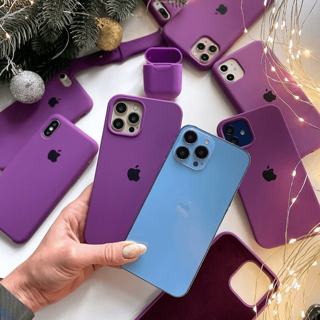 iPhone Silicone Case (Eggplant) - P's One-Stop Shop 