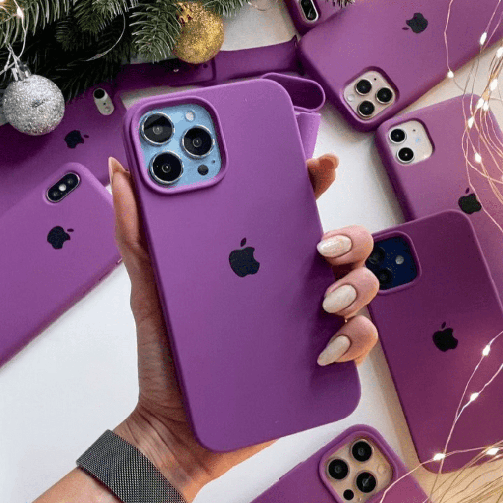 iPhone Silicone Case (Eggplant) - P's One-Stop Shop 