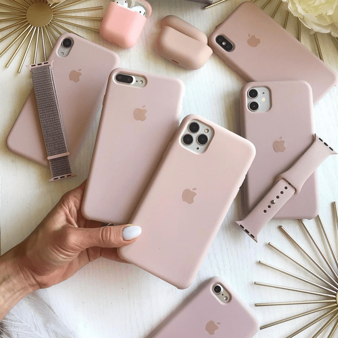 iPhone Silicone Case (Pink Sand) - P's One-Stop Shop 