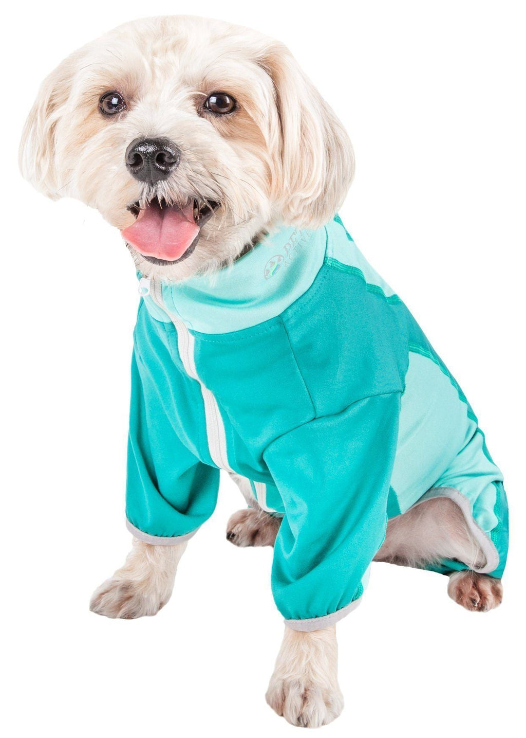 Pet Life ® Active 'Warm-Pup' Stretchy and Quick-Drying Fitness Dog Yoga Warm-Up Tracksuit - P's One-Stop Shop 